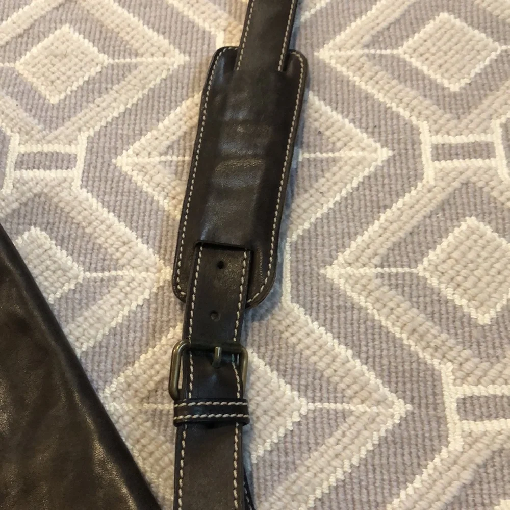 Cole Haan Brown Leather Laptop Bag